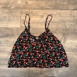 Floral Cropped Camisole
